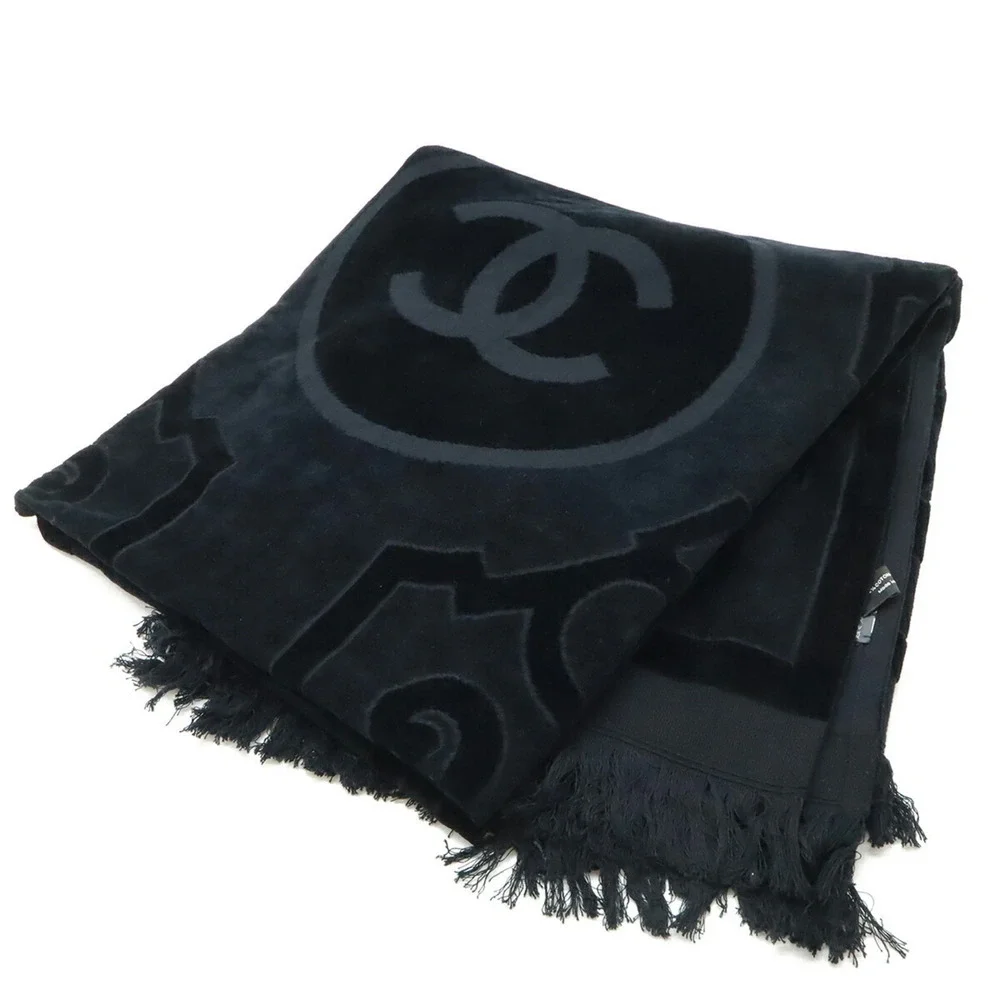 CHANEL Black Logo Shoulder Bag
